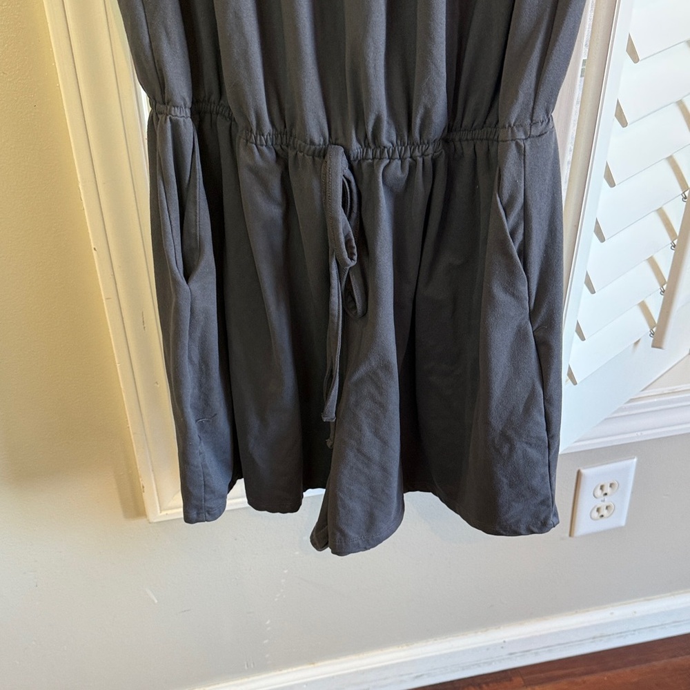Zenana Outfitters Charcoal Sleeveless Dress - Picture 4 of 7
